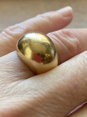 COPY Gorgeous dome ring in 14K+ solid gold